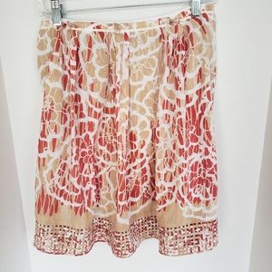 💥ELIE TAHARI lined skirt with weave lattice…